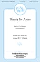 Beauty for Ashes SATB choral sheet music cover
